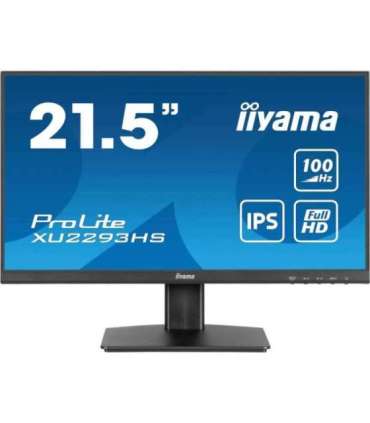 iiyama ProLite XU2293HS-B6 computer monitor 54.6 cm (21.5") 1920 x 1080 pixels Full HD LED Black