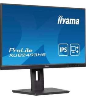 iiyama ProLite XUB2493HS-B6 computer monitor 60.5 cm (23.8") 1920 x 1080 pixels Full HD LED Black