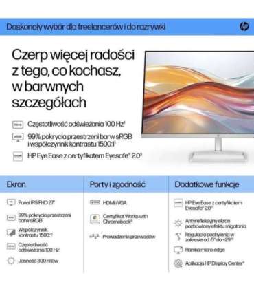 HP 27-inch Series 5 FHD monitor - 527sf