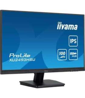 iiyama ProLite XU2493HSU-B7 computer monitor 60.5 cm (23.8") 1920 x 1080 pixels Full HD LED Black