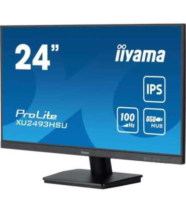 iiyama ProLite XU2493HSU-B7 computer monitor 60.5 cm (23.8") 1920 x 1080 pixels Full HD LED Black