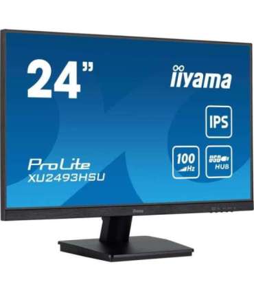iiyama ProLite XU2493HSU-B7 computer monitor 60.5 cm (23.8") 1920 x 1080 pixels Full HD LED Black