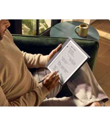 Ebook New Kindle Scribe - 2024 release 10.2" glare-free 64GB Wi-Fi (Without Lockscreen Ads) with Premium Pen Tungsten