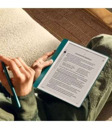 Ebook New Kindle Scribe - 2024 release 10.2" glare-free 64GB Wi-Fi (Without Lockscreen Ads) with Premium Pen Jade