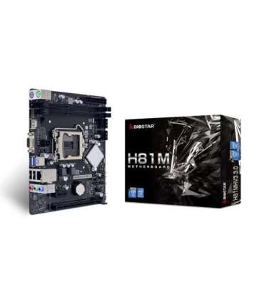 Biostar H81MHV3 3.0 H81 Intel® H81 LGA 1150 (Socket H3) micro ATX