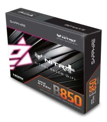Sapphire NITRO+ B850M WIFI AMD B850 Socket AM5 micro ATX