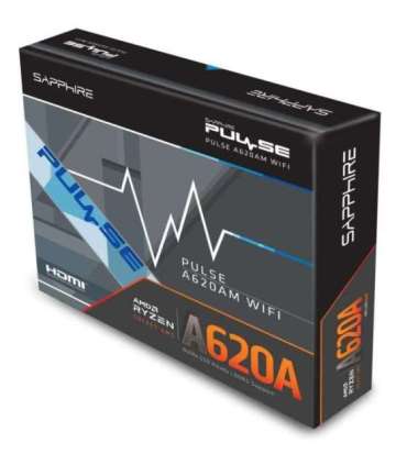 Sapphire PULSE A620AM AMD A620A Socket AM5 micro ATX