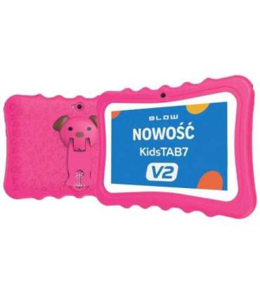Tablet KidsTAB7 V2 BLOW 4/32GB różowe etui 2MP