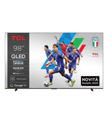 TCL P89K 98P89K TV 2.49 m (98") 4K Ultra HD Smart TV Wi-Fi Metallic 450 cd/m²