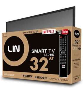 TV 32" LIN 32D1700 SMART HD Ready DVB-T2