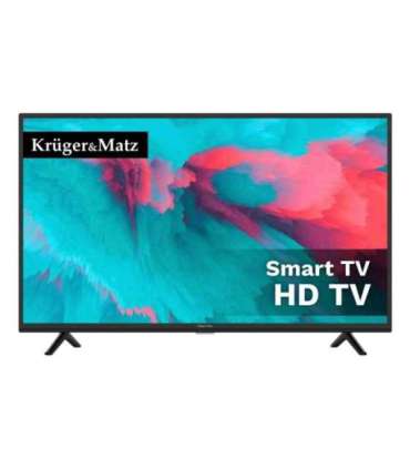 Krüger&Matz KM0232-S6 TV 81.3 cm (32") HD Smart TV Wi-Fi Black 220 cd/m²