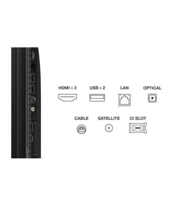 TCL P79K 43P79K TV 109.2 cm (43") 4K Ultra HD Smart TV Wi-Fi Metallic 350 cd/m²