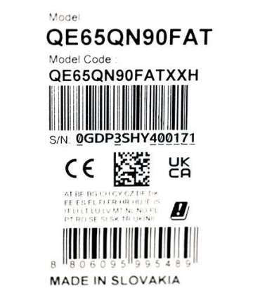 Samsung QN90F QE65QN90FAT 165.1 cm (65") 4K Ultra HD Smart TV Wi-Fi Black, Titanium