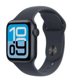 Apple Watch SE 3 (2025) GPS 40mm Mindnight Alu Case, Midnight Sport Band S/M EU MEH94