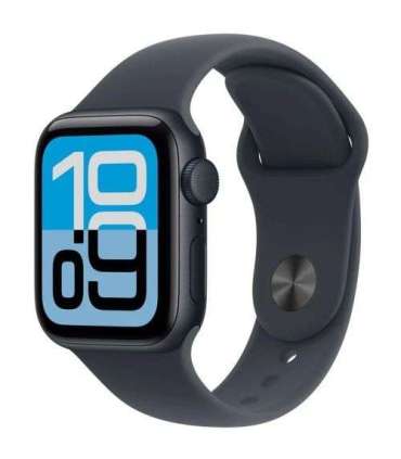 Apple Watch SE 3 (2025) GPS 40mm Mindnight Alu Case, Midnight Sport Band S/M EU MEH94