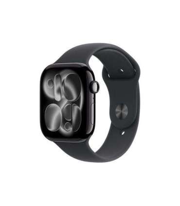 Apple Watch Series 11 (2025) GPS 46mm Space Gray Alu Case, Black Sport Band S/M EU MEV04