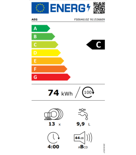 Dishwasher AEG FSE64610Z