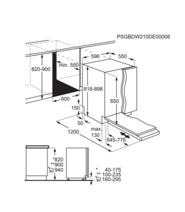Dishwasher ELECTROLUX EES47400L