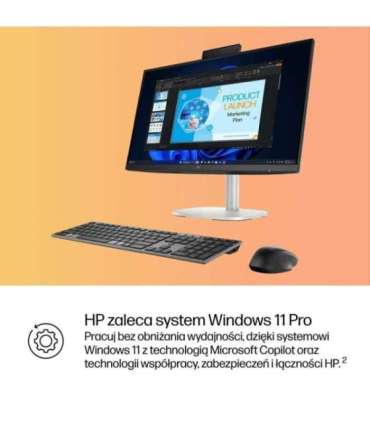HP EliteStudio 8 AiO G1i Ultra 5 235 23.8"FHD Touch IPS 300nits LBL AG 16GB DDR5 5600 SSD512 Intel Graphics Cam 5MP