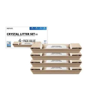 PETKIT Crystal Litter for Purobot Crystal Duo, 4 bags