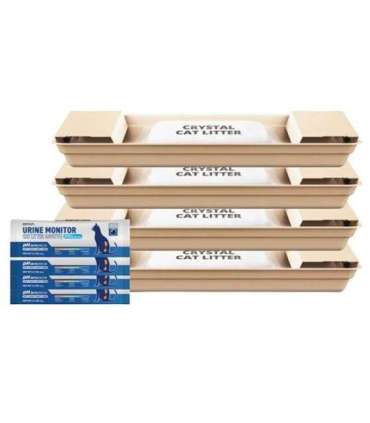 PETKIT Crystal PH Litter for Purobot Crystal Duo, 4 bags