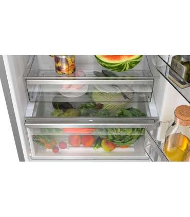 Bosch Serie 6 KGN49LBCF fridge-freezer Freestanding 440 L C Black