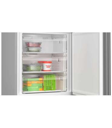 Bosch Serie 6 KGN49LBCF fridge-freezer Freestanding 440 L C Black