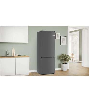 Bosch Serie 4 KGN49OCAF fridge-freezer Freestanding 311 L A Anthracite