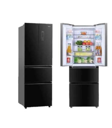 Sam Cook French Door refrigerator-freezer 351 l E Black