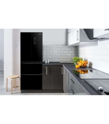 Sam Cook French Door refrigerator-freezer 351 l E Black