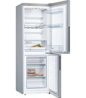 Bosch Serie 4 KGV33VLEA fridge-freezer Freestanding 289 L E Stainless steel