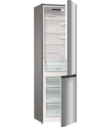 Gorenje NRK6202EXL4 fridge-freezer Freestanding 331 L E Grey