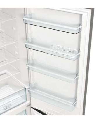 Gorenje NRK6202EXL4 fridge-freezer Freestanding 331 L E Grey