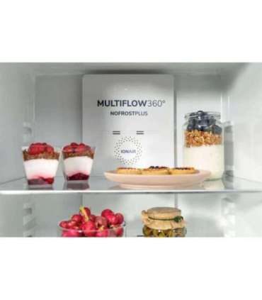 Gorenje NRK6202EXL4 fridge-freezer Freestanding 331 L E Grey