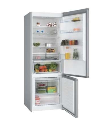 Bosch Serie 4 KGN56XLEB fridge-freezer Freestanding 508 L E Stainless steel
