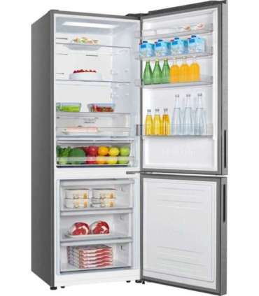 Gorenje NRK720EAXL4 fridge-freezer Freestanding 495 L E Grey