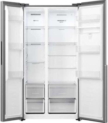 Gorenje NRS917E41XWD side-by-side refrigerator Freestanding 541 L E Stainless steel