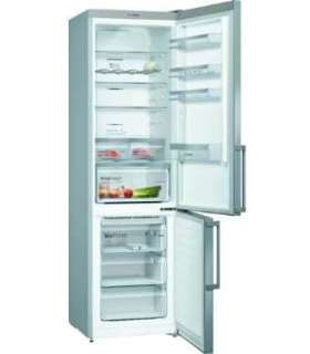 Bosch Serie 4 KGN397IEQ fridge-freezer Freestanding 368 L E Stainless steel