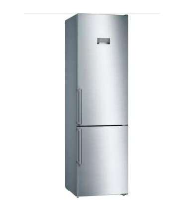 Bosch Serie 4 KGN397IEQ fridge-freezer Freestanding 368 L E Stainless steel