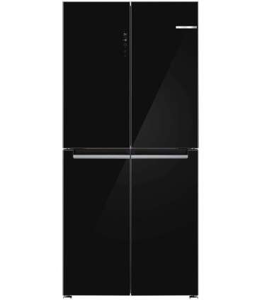 Bosch Serie 4 KMC85LBEA side-by-side refrigerator Freestanding 547 L E Black