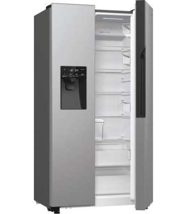 Gorenje NRR9185ESXL side-by-side refrigerator Freestanding 550 L E Silver