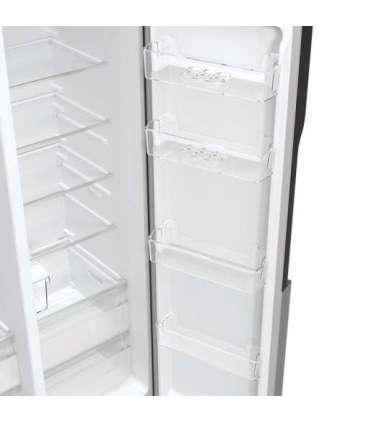 Gorenje NRR9185ESXL side-by-side refrigerator Freestanding 550 L E Silver