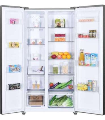 Beko GNO5322XPN side-by-side refrigerator Freestanding 532 L E Stainless steel