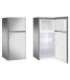 AMICA FD2015.4X(E) Silver Refrigerator with Freezer