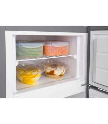 AMICA FD2015.4X(E) Silver Refrigerator with Freezer