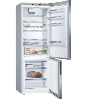 Bosch Serie 6 KGE49AICA fridge-freezer Freestanding 419 L C Stainless steel