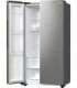 Gorenje NRR9185EAXL side-by-side refrigerator Freestanding 550 L E Silver