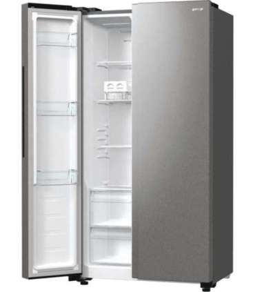 Gorenje NRR9185EAXL side-by-side refrigerator Freestanding 550 L E Silver