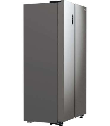 Gorenje NRR9185EAXL side-by-side refrigerator Freestanding 550 L E Silver