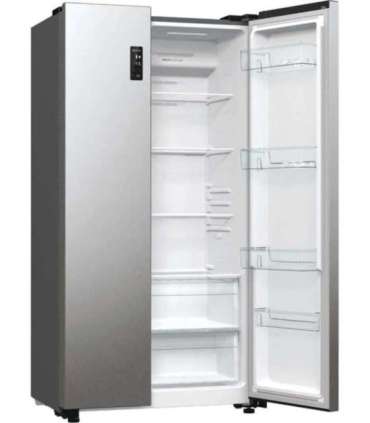 Gorenje NRR9185EAXL side-by-side refrigerator Freestanding 550 L E Silver